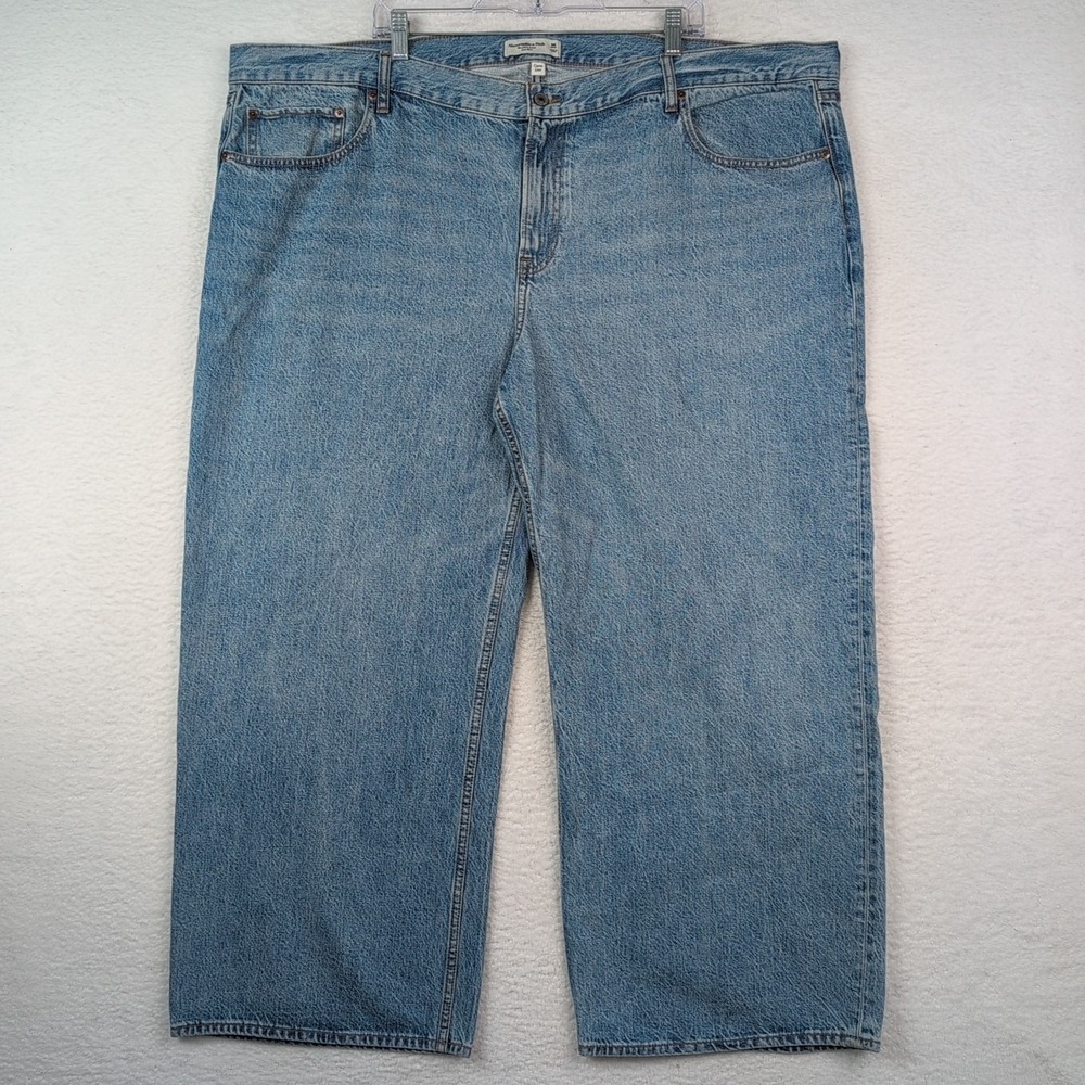 NWT Abercrombie & Fitch The Ultra Loose Low Rise Size 36 Short Women Jeans